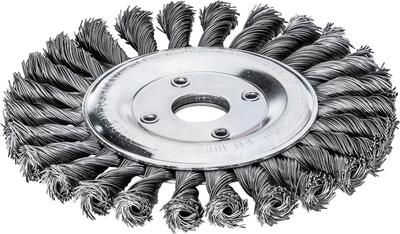 LESSMANN Kotúč kartáčový 178 x 14mm ocel splet 0,5 Lessmann