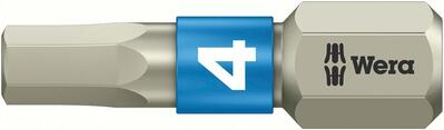 WERA Bit 1/4" imbus 4 x 25mm 3840/1 TS Wera