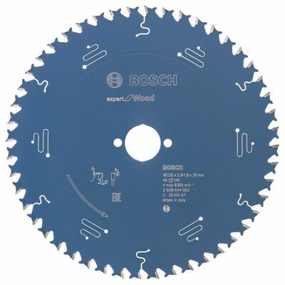 BOSCH 2608644063 - Pílový kotúc Expert for Wood 230 x 30 x 2,8 mm, 48