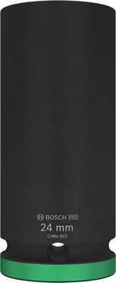 BOSCH Nástrčný kľúč PRO Impact Socket, 1/2", 24 mm, hlboký - 2608003055