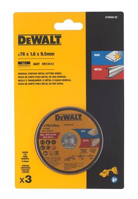 DeWALT Řezný kotouč 76x1,6mm pro DCS438