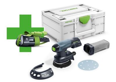 FESTOOL Akumulátorová excentrická brúska ETSC 125-Basic-ERGO 577030