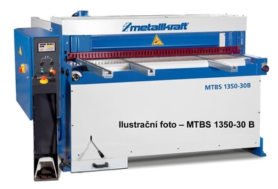 Elektrické nůžky na plech MTBS 1540-40 B s programovateľným zadným dorazom