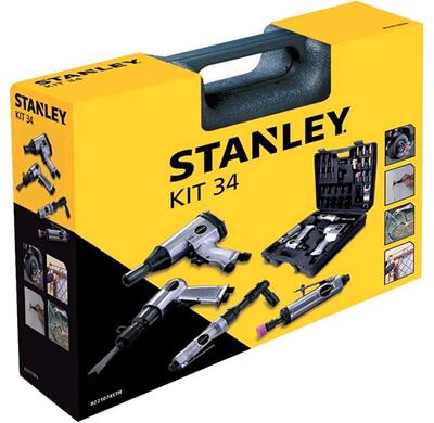 STANLEY - Kompresory Sada pneumatického příslušenství 34 dílná