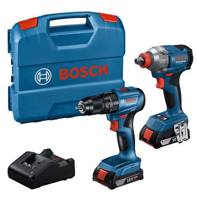 BOSCH Kombinovaná súprava  GDX 18V-285 + GSB 185-LI + 2× 2,0 AH + GAL 18V-20 - 06019N2124