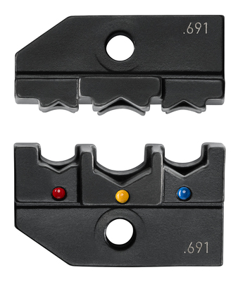 KNIPEX 97 49 06 PI Lisovacie čeluste pre izolované konektory PIDG