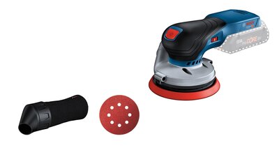 BOSCH GEX 18V-125 - 0 601 372 201 - Akumulátorová excentrická brúska - bez akumulátora a nabíjačky
