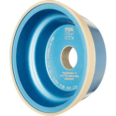 PFERD TOOLS Diamantové / CBN nástroje s živicovou väzbou 11V9 100-2-10-20 D 126 PHT C75