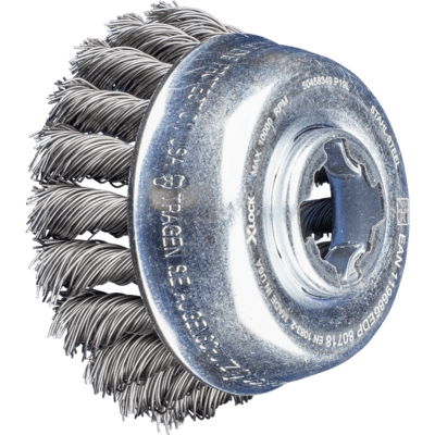 PFERD TOOLS závitové pohárové kefy POS TBG 80/X-LOCK ST 0,50