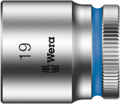 WERA 8790 HMB Nástrčná hlavice Zyklop, upínacia časť 3/8", 19 x 30 mm