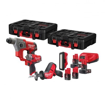 MILWAUKEE M12 FPP4C-624P SZERSZÁM KÉSZLET 4933492515