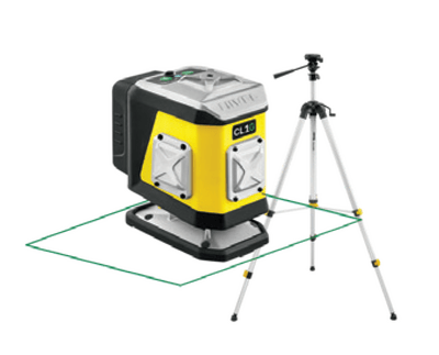 NIVEL SYSTEM Krížový laser 1×360° so zeleným lúčom CL1G SET