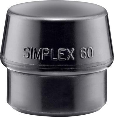 Hlava SIMPLEX 60mm Guma typ 3202 Halder