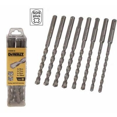 DeWALT SADA VRTAKOV SDS+ 8 DIELNA DT60300