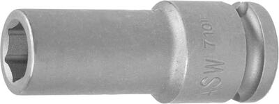 Hlavica 1/4" 6 hran 14 x 50mm kovaná typ 710 L ASW