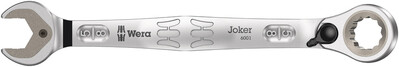 WERA 6001 Ráčnový očkoplochý kľúč, prepínateľná ráčnová mechanika, palcový, 5/8" x 213 mm