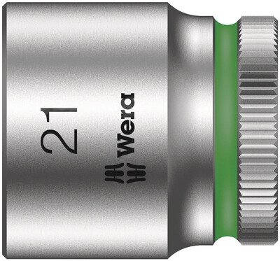 WERA 8790 HMB Nástrčná hlavice Zyklop, upínacia časť 3/8", 21 x 30 mm