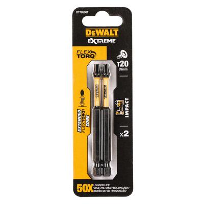 DeWALT T20-as csavarhúzó bit 85 mm (2 db)