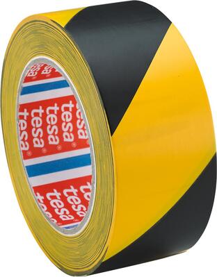 Páska výstražná 50mm x 33M PVC žlto/čierna 4169 TESA