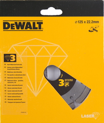 DeWALT DT3761 - Diamantový rezný kotouc na armovaný beton PHP 3, 125 mm
