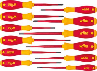 Sada skrutkovačov 12 diel VDE slimFix 41003 Wiha