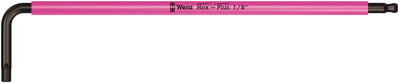 WERA 950 SPKL Zástrčný kľúč Multicolour, palcový, BlackLaser, 1/8" x 123 mm
