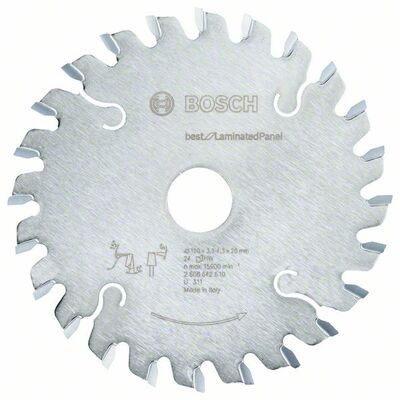 BOSCH Kónický predrezávací kotúc Best for Laminated Panel 120 x 20; 24