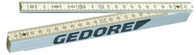 GEDORE 4533-2 Drevená skladacia pravítko 2 m