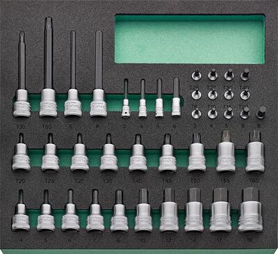 STAHLWILLE Moul CT 2/3 40 diel hlavice 1/4" + 1/2" TCS 11 821/40 Stahlwille
