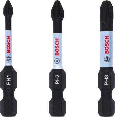 BOSCH Impact Control PH Power Bits 3ks - 2 608 522 491 - sada bitov