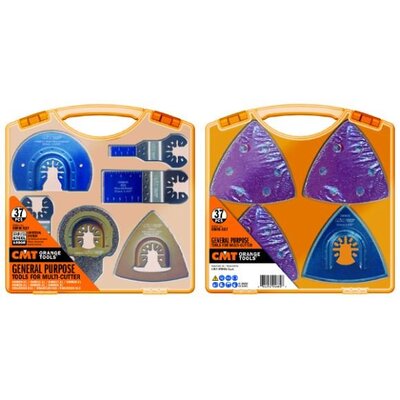CMT Tartozékkészlet az oszcilláló multifunkciós szerszámhoz - 37 db C-OMM-X37