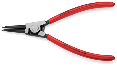 KNIPEX 46 11 A2 SB Kliešte na poistné krúžky pre vonkajšie poistné krúžky na hriadeľoch poplastované