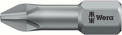 WERA Bit 1/4" PH 3 x 25mm 851/1 TZ Wera