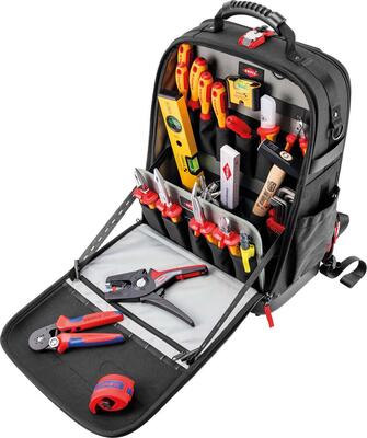 KNIPEX Nástrojová súprava elektrikár 30-dielna v batohu Knipex