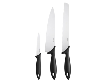 FISKARS Súprava nožov základná Essential, 3 ks | 1065583