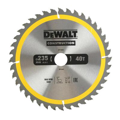 DeWALT KOTÚC PÍLOVÝ 235*30mm 40z DT1955