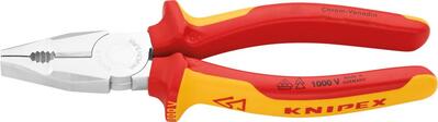 KNIPEX Kliešte kombinované 160mm CrV VDE / 0106160 Knipex