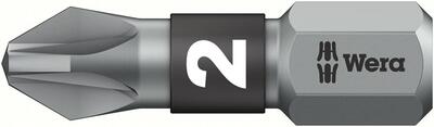 WERA Bit 1/4" PZ 2 x 25mm 855/1 BTZ Wera