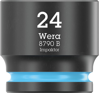WERA 8790 B Nástrojová hlavica Impaktor s pripojovacím rozmerom 3/8", 24 x 32 mm