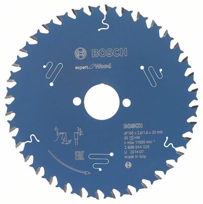 BOSCH 2608644026 - Pílový kotúc Expert for Wood 165 x 30 x 2,6 mm, 36