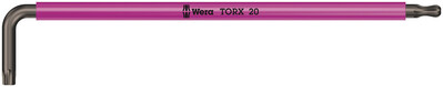 WERA 967 SPKXL Zástrčný kľúč TORX® Multicolour, dlhý, TX 20 x 137 mm