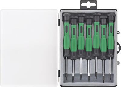 FORTIS Sada skrutkovačov 7 diel TORX pre elektroniku