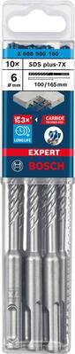 BOSCH Vrták betón 6 x 165 / 100mm 4-britý 7X SDS+ bal 10ks Bosch
