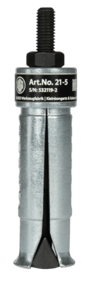 KUKKO 2-čeľusťový vnútorný vyťahovač 21-5 s rozšírením 28 mm - 40 mm, 28 mm hĺbka nasadenia