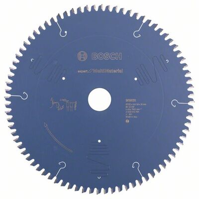 BOSCH 2608642494 - Pílový kotúc Expert for Multi Material 250 x 30 x 2,4 mm, 80