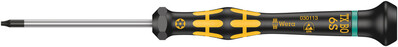 WERA 1567 Šroubováky TORX® BO ESD Kraftform Micro s otvorem v profilu TORX®, TX 6 BO x 60 mm