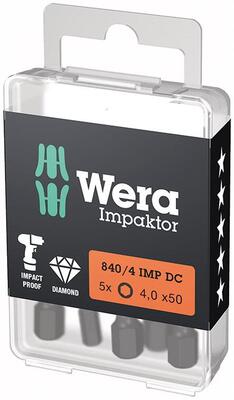 WERA Bit 1/4" imbus 4 x 50mm 840/4 IMP bal 5ks Wera