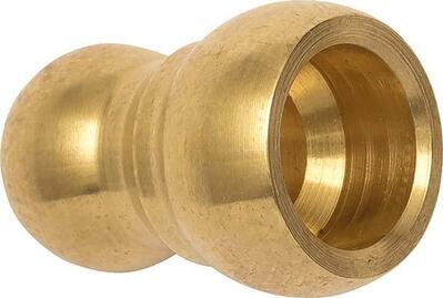 GRATTEC Mosadzový guľový adaptér 14mm#z1 kus IBT