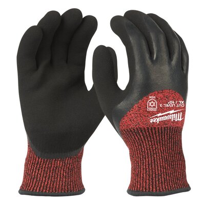 MILWAUKEE 4932471349 Téli kesztyű - vágásálló 3 - XL/10