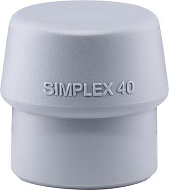 Hlava SIMPLEX 40mm TPE stredná typ 3203 Halder